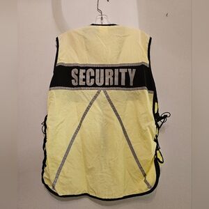 Vintage 1980's Pace Setter Retro Style Reflective Security Vest | Size Large